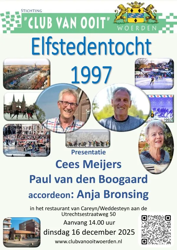 Poster voor Elfstedentocht 1997